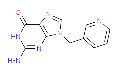 CAS No. 104162-66-5, 2-Amino-9-(pyridin-3-ylmethyl)-1H-purin-6(9H)-one