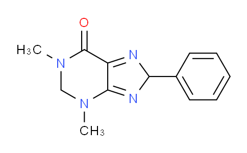 CAS No. 61383-08-2, 1,3-Dimethyl-8-phenyl-2,3-dihydro-1H-purin-6(8H)-one