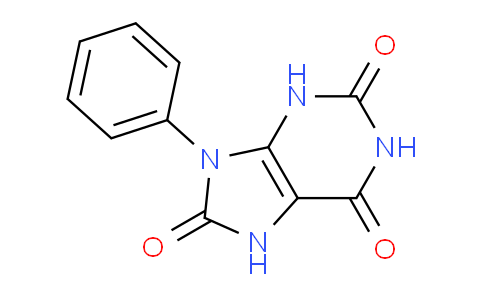 CAS No. 5443-39-0, 9-Phenyl-1H-purine-2,6,8(3H,7H,9H)-trione