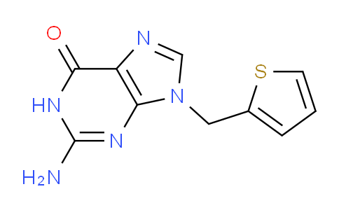 CAS No. 104162-69-8, 2-Amino-9-(thiophen-2-ylmethyl)-1H-purin-6(9H)-one