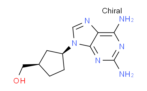CAS No. 120330-36-1, (Cis-3-(2,6-diamino-9H-purin-9-yl)cyclopentyl)methanol