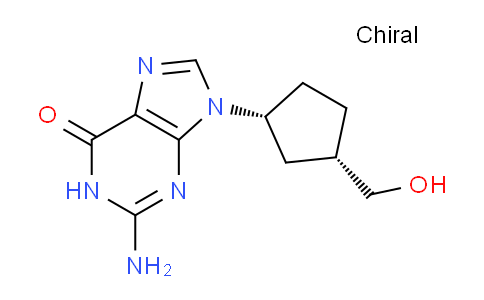 CAS No. 112915-00-1, 2-Amino-9-(cis-3-(hydroxymethyl)cyclopentyl)-1H-purin-6(9H)-one
