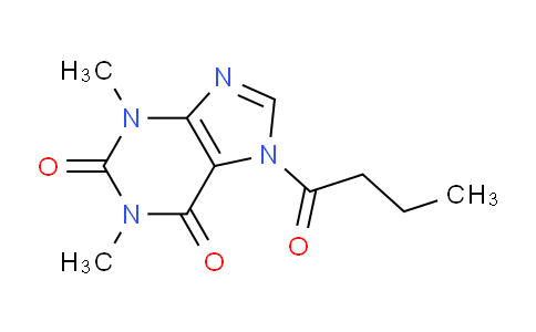 CAS No. 3056-21-1, 7-Butyryl-1,3-dimethyl-1H-purine-2,6(3H,7H)-dione