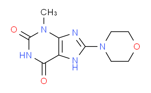 CAS No. 318271-91-9, 3-Methyl-8-morpholino-1H-purine-2,6(3H,7H)-dione