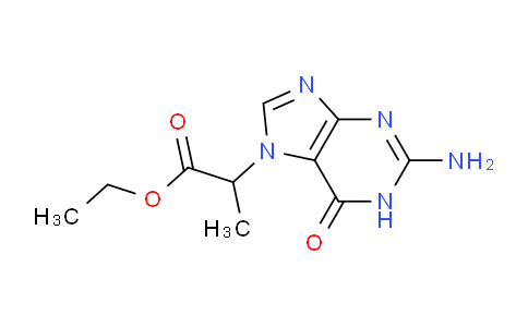 CAS No. 1796920-05-2, Ethyl 2-(2-amino-6-oxo-1H-purin-7(6H)-yl)propanoate