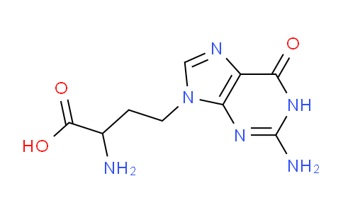 CAS No. 125883-46-7, 2-Amino-4-(2-amino-6-oxo-1H-purin-9(6H)-yl)butanoic acid