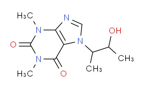 CAS No. 41011-03-4, 7-(3-Hydroxybutan-2-yl)-1,3-dimethyl-1H-purine-2,6(3H,7H)-dione