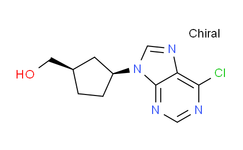 CAS No. 118237-76-6, (Cis-3-(6-chloro-9H-purin-9-yl)cyclopentyl)methanol