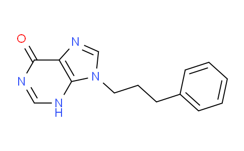 CAS No. 34396-76-4, 9-(3-Phenylpropyl)-3H-purin-6(9H)-one