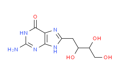 CAS No. 120083-56-9, 2-Amino-8-(2,3,4-trihydroxybutyl)-1H-purin-6(9H)-one