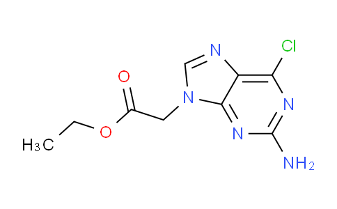 CAS No. 213552-03-5, Ethyl 2-(2-amino-6-chloro-9H-purin-9-yl)acetate