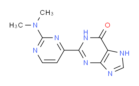 CAS No. 90185-52-7, 2-(2-(Dimethylamino)pyrimidin-4-yl)-1H-purin-6(7H)-one