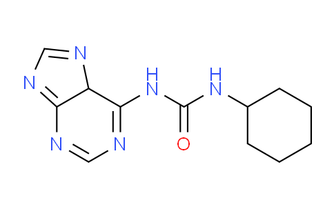 CAS No. 5455-45-8, 1-Cyclohexyl-3-(5H-purin-6-yl)urea