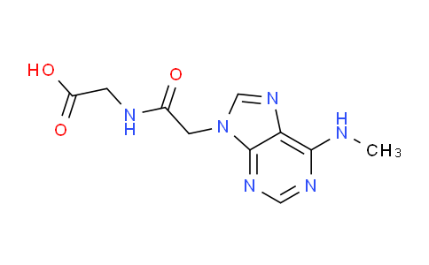 CAS No. 918334-38-0, 2-(2-(6-(Methylamino)-9H-purin-9-yl)acetamido)acetic acid