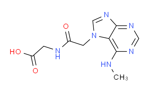 CAS No. 918334-39-1, 2-(2-(6-(Methylamino)-7H-purin-7-yl)acetamido)acetic acid