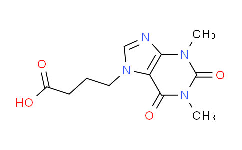 CAS No. 52083-48-4, 4-(1,3-Dimethyl-2,6-dioxo-2,3-dihydro-1H-purin-7(6H)-yl)butanoic acid