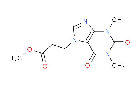 CAS No. 331972-26-0, Methyl 3-(1,3-dimethyl-2,6-dioxo-2,3-dihydro-1H-purin-7(6H)-yl)propanoate
