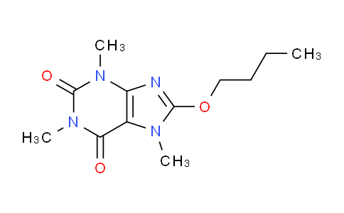 CAS No. 2099-74-3, 8-Butoxy-1,3,7-trimethyl-1H-purine-2,6(3H,7H)-dione