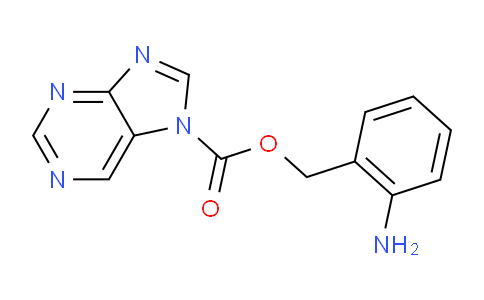 CAS No. 21266-46-6, 2-Aminobenzyl 7H-purine-7-carboxylate