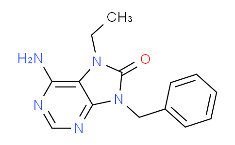 CAS No. 88420-70-6, 6-Amino-9-benzyl-7-ethyl-7H-purin-8(9H)-one