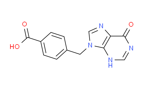 CAS No. 34397-05-2, 4-((6-Oxo-3H-purin-9(6H)-yl)methyl)benzoic acid