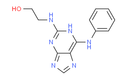 CAS No. 185409-07-8, 2-((6-(Phenylamino)-1H-purin-2-yl)amino)ethanol