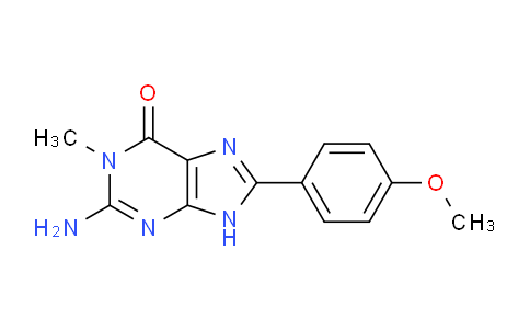 CAS No. 921220-98-6, 2-Amino-8-(4-methoxyphenyl)-1-methyl-1H-purin-6(9H)-one