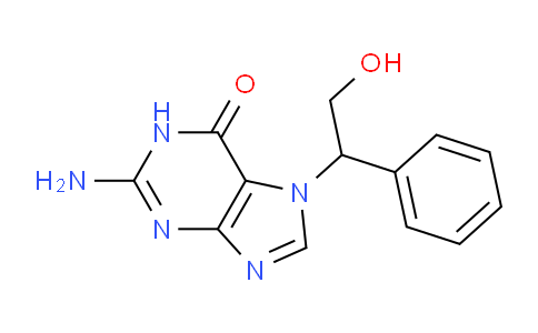 CAS No. 77816-17-2, 2-Amino-7-(2-hydroxy-1-phenylethyl)-1H-purin-6(7H)-one