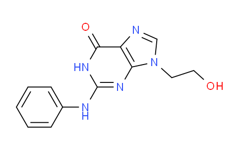 CAS No. 161363-24-2, 9-(2-Hydroxyethyl)-2-(phenylamino)-1H-purin-6(9H)-one