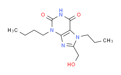 CAS No. 730949-70-9, 3-Butyl-8-(hydroxymethyl)-7-propyl-1H-purine-2,6(3H,7H)-dione