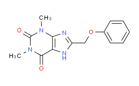 CAS No. 5426-70-0, 1,3-Dimethyl-8-(phenoxymethyl)-3,7-dihydro-1H-purine-2,6-dione