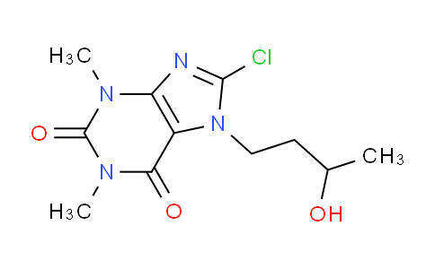 CAS No. 21622-65-1, 8-Chloro-7-(3-hydroxybutyl)-1,3-dimethyl-1H-purine-2,6(3H,7H)-dione
