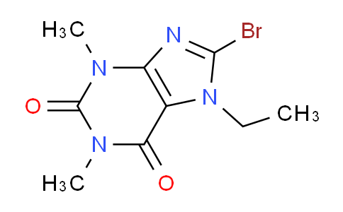CAS No. 17801-69-3, 8-Bromo-7-ethyl-1,3-dimethyl-1H-purine-2,6(3H,7H)-dione