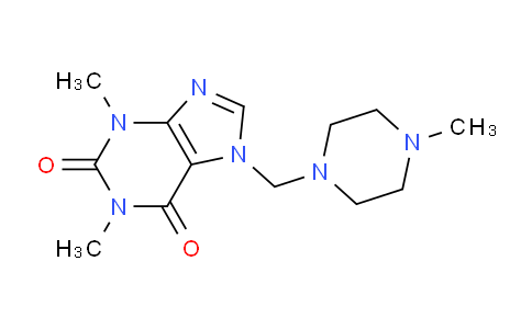 CAS No. 71527-01-0, 1,3-Dimethyl-7-((4-methylpiperazin-1-yl)methyl)-3,7-dihydro-1H-purine-2,6-dione