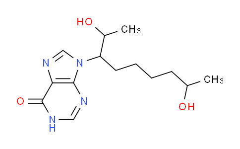 CAS No. 90965-69-8, 9-(2,8-Dihydroxynonan-3-yl)-1H-purin-6(9H)-one