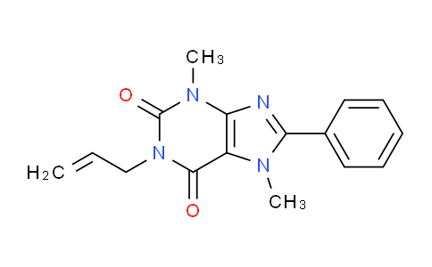 CAS No. 149981-23-7, 1-Allyl-3,7-dimethyl-8-phenyl-1H-purine-2,6(3H,7H)-dione