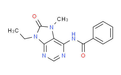 CAS No. 88420-66-0, N-(9-Ethyl-7-methyl-8-oxo-8,9-dihydro-7H-purin-6-yl)benzamide