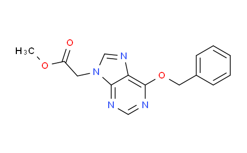 CAS No. 924913-66-6, Methyl 2-(6-(benzyloxy)-9H-purin-9-yl)acetate