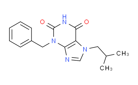 CAS No. 736977-50-7, 3-Benzyl-7-isobutyl-1H-purine-2,6(3H,7H)-dione