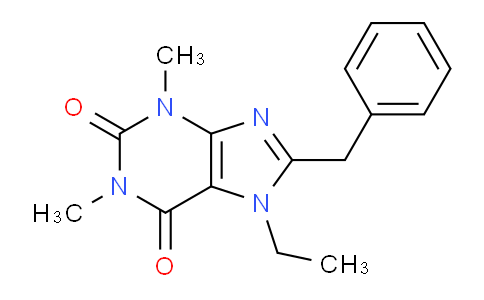 CAS No. 5442-25-1, 8-Benzyl-7-ethyl-1,3-dimethyl-1H-purine-2,6(3H,7H)-dione
