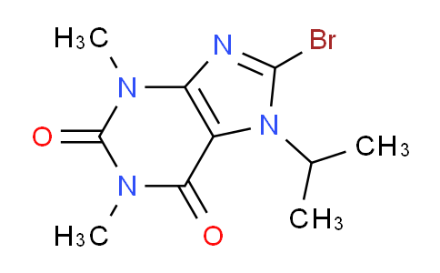 CAS No. 368840-60-2, 8-Bromo-7-isopropyl-1,3-dimethyl-1H-purine-2,6(3H,7H)-dione