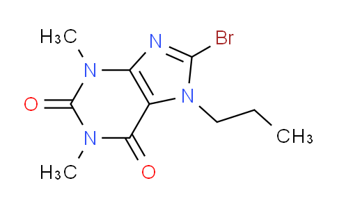 CAS No. 17801-73-9, 8-Bromo-1,3-dimethyl-7-propyl-1H-purine-2,6(3H,7H)-dione