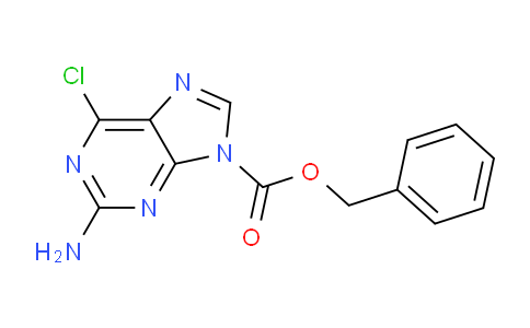 CAS No. 851635-15-9, Benzyl 2-amino-6-chloro-9H-purine-9-carboxylate