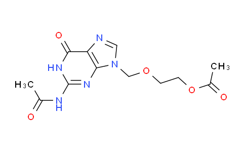 CAS No. 75128-73-3, 2-((2-Acetamido-6-oxo-1H-purin-9(6H)-yl)methoxy)ethyl acetate