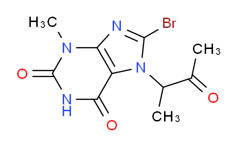 CAS No. 101072-03-1, 8-Bromo-3-methyl-7-(3-oxobutan-2-yl)-1H-purine-2,6(3H,7H)-dione
