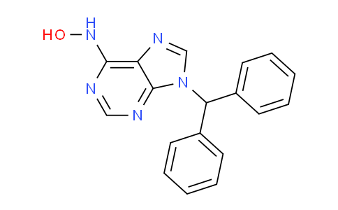 CAS No. 152433-82-4, N-(9-Benzhydryl-9H-purin-6-yl)hydroxylamine
