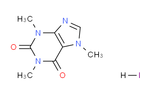 CAS No. 17135-90-9, 1,3,7-Trimethyl-1H-purine-2,6(3H,7H)-dione hydroiodide