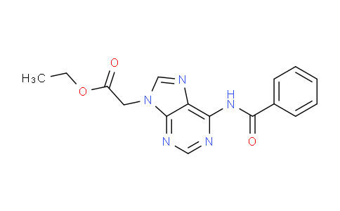 CAS No. 171406-46-5, Ethyl 2-(6-benzamido-9H-purin-9-yl)acetate
