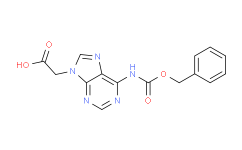 CAS No. 149376-67-0, 2-(6-(((Benzyloxy)carbonyl)amino)-9H-purin-9-yl)acetic acid