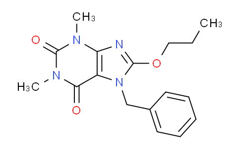 CAS No. 476480-27-0, 7-Benzyl-1,3-dimethyl-8-propoxy-1H-purine-2,6(3H,7H)-dione